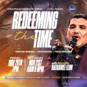 LPCC_FALL REVIVAL_REDEEMING THE TIME_NOV 2026 1080x1080
