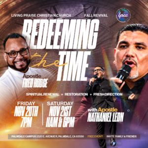 UPDATED-LPCC_FALL REVIVAL_REDEEMING THE TIME_NOV 2026 1080x1080